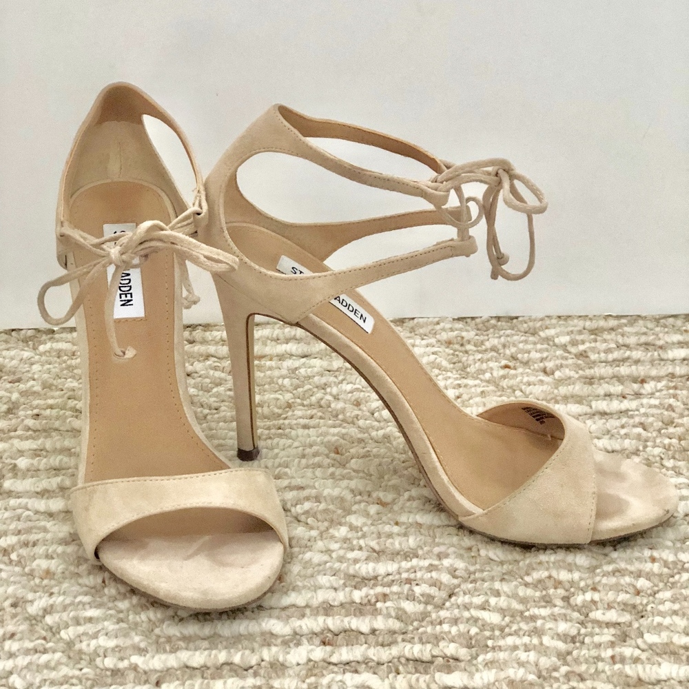 Steven Madden Open Toe Strap Heels - image 1